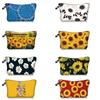 Monet Waterlily Ladies Cosmetic Bag Gustav Klimt Printed Cosmetic Case Lipstick Storage Bag