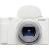 Sony Compact Digital Camera VLOGCAM Vlog Camera Body Windscreen Included Zoom Lens White W ZV-1II 18-50mm F1.8-4.0 ZV-1M2