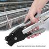 Supermarket Packaging Hog Ring Pliers C Type Nail Sealing Pliers Animal Cage Clamp