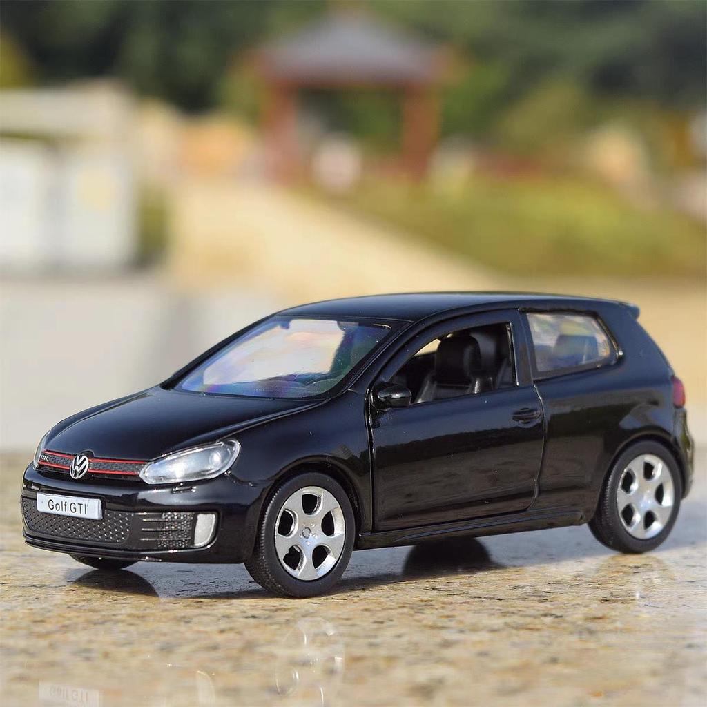 Volkswagen Golf GTI 5 Inch Metal Car Simulation Diecast & Toy Vehicle RMZ City 1:36 Alloy Model Gifts For Children