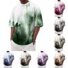 Summer Men's Popular T-shirt Printed Round Neck Short Sleeve T-shirt