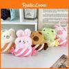Animal Soft Candy Cartoon Plush Toy Rabbit Keychain Backpack Pendant Decoration