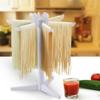 Eco-friendly Pasta Drying Rack Triangle Base PC Noodle Drying Stand with 6 Bars for Home