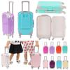 Creative Scene Model For 18Inch Miniature Luggage Doll Trolley Trunk Playing House Dolls Accesories