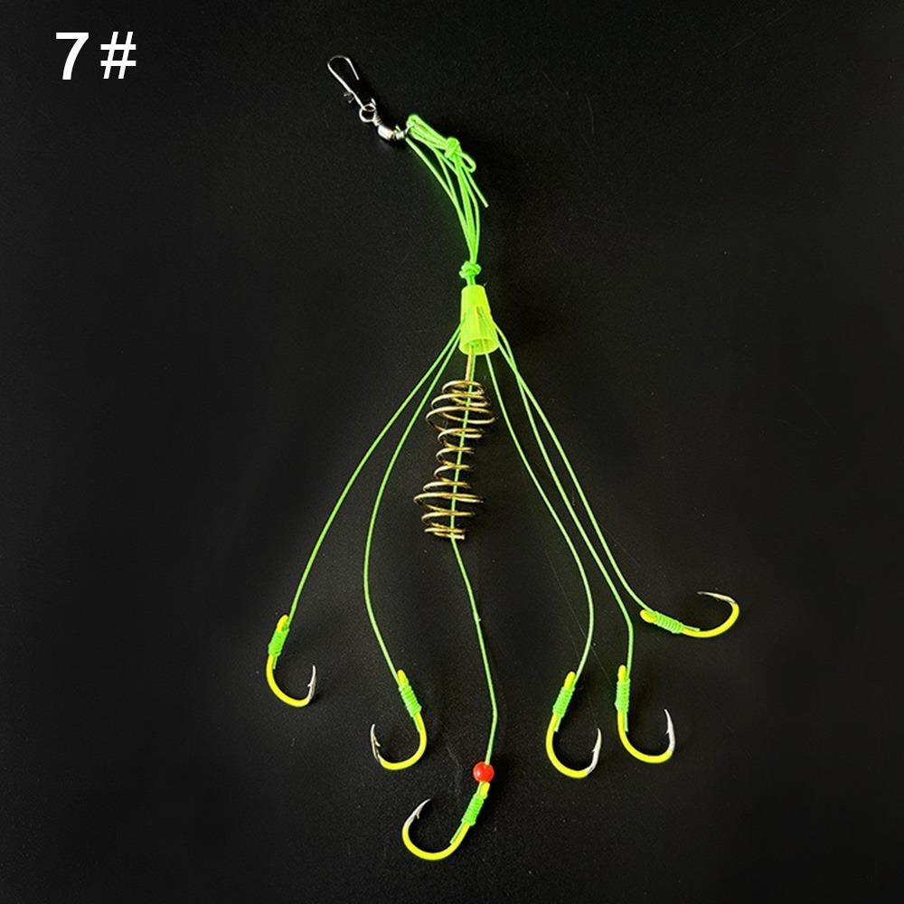 Carbon Steel Bait Fishhooks Hanging Tackle Stainless Steel Feeder hook Fishing Bait Fishing