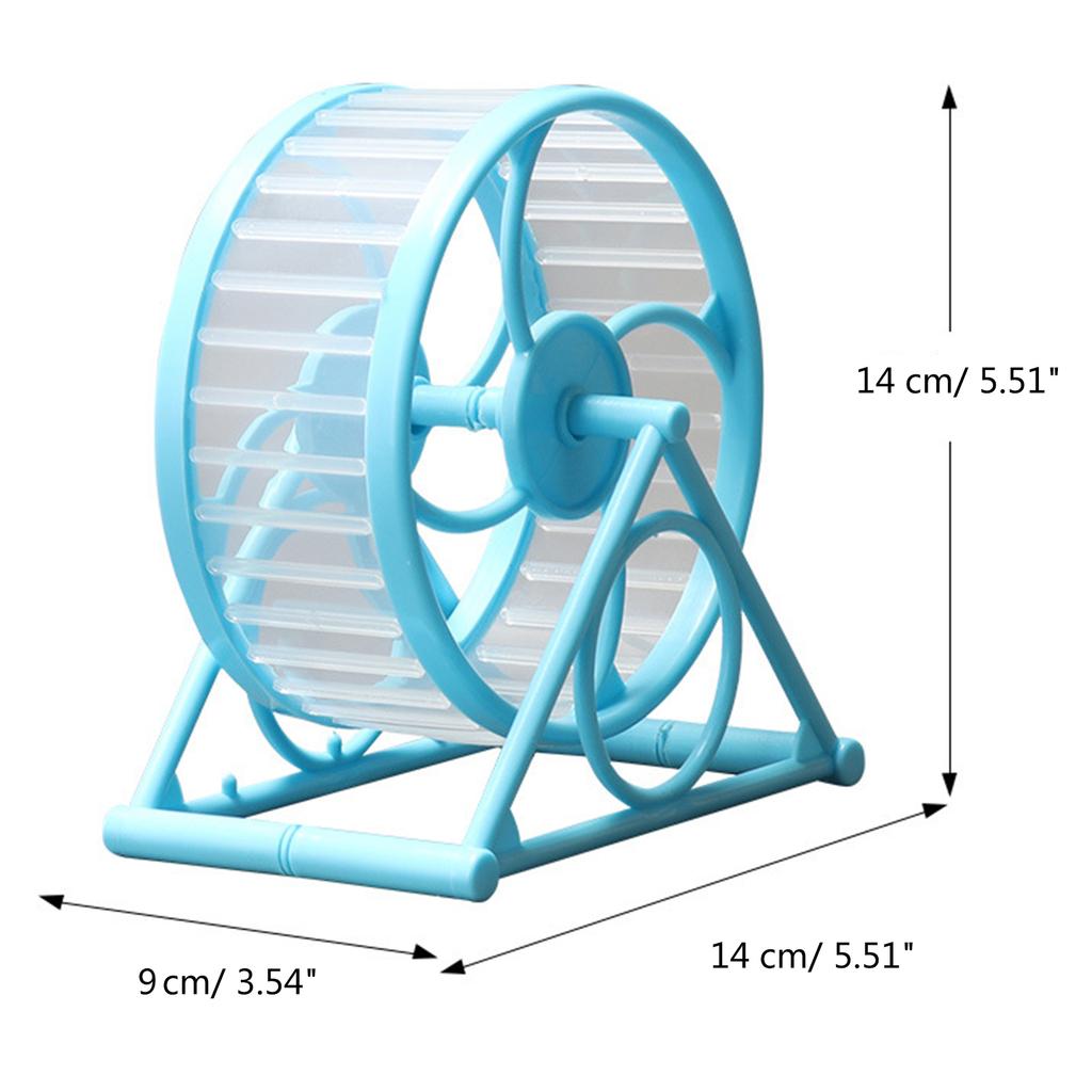 Small Bird Hamster Running Wheel with Stand Household Running Jogging Toy Playing Wheel Household Running Jogging Toy