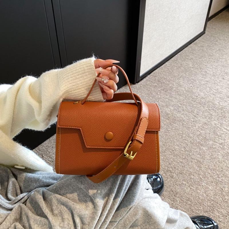 Commuter Small Square Bag Autumn and Winter New Fashion Shoulder Bag Messenger Bag Style Retro Women's Bag