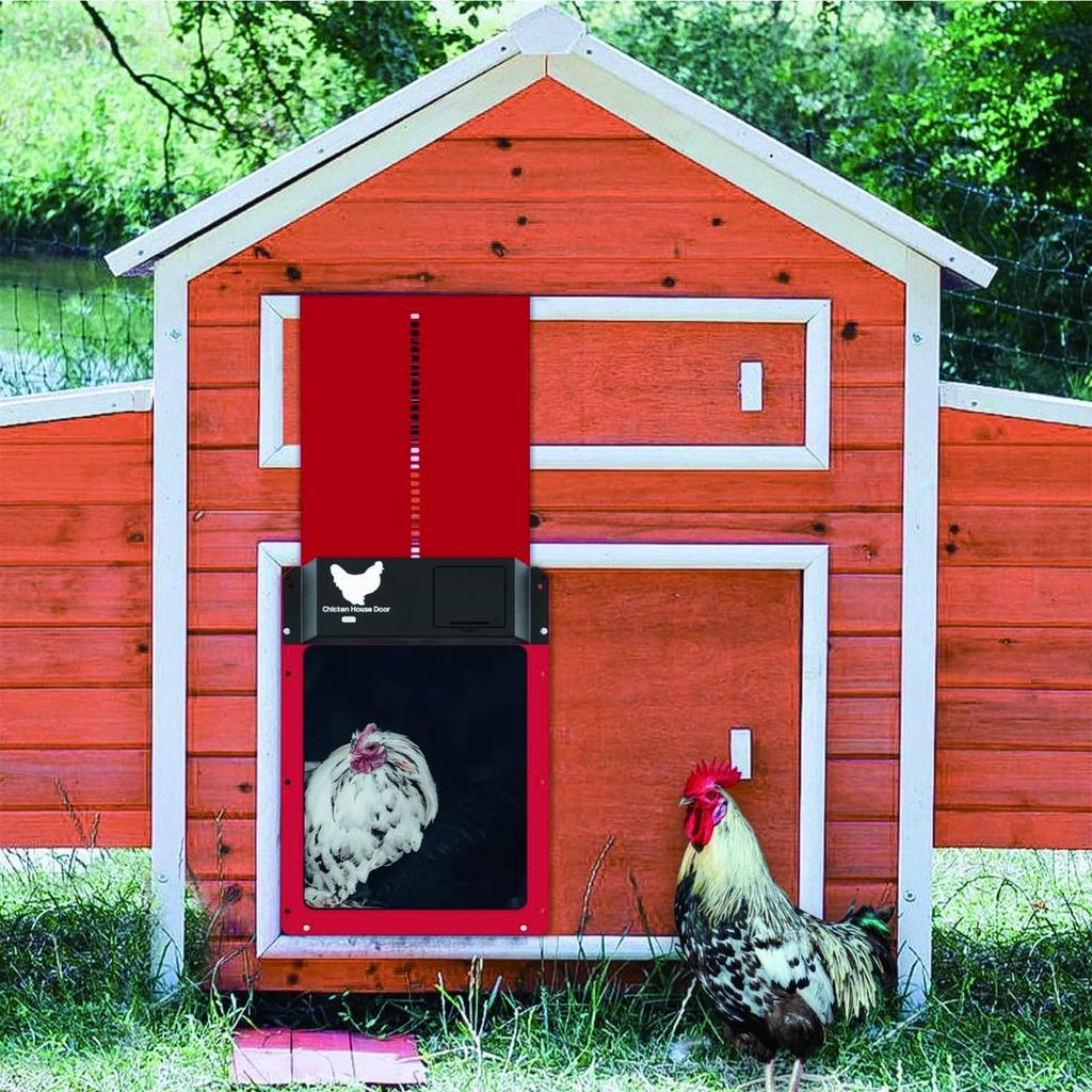 Automatic Chicken Coop Door Light-Sensitive Automatic Chicken House Door