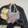 Bow Fashion Foreign Style Bag Women's Handbag 2025 Spring New Versatile Ins Shoulder Messenger Bag