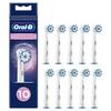 Braun Oral Ruby Replacement Brush Soft Extra Fine Bristle Brush Pack of 10 EB60 Replacement Brush Soft Oral-b [Item]