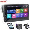 Hippcron Car Radio MP5 Player 1 Din Bluetooth HD 7" Touch Screen Multimedia FM ISO Power Aux Input Bluetooth USB Mirror Link