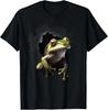 Frog Wall Animal Lovers Frog T-Shirt
