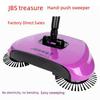 Rotating Hand Push Sweeper and Dustpan Set