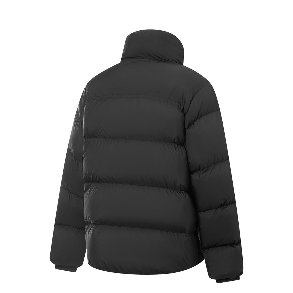 Li Ning 3D Stand Collar Logo Zipper Down Jacket Women Outerwear AYMV186-1