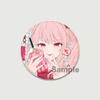 32/44/58mm Cute Project SEKAI Anime Pins Akiyama Mizuki Tinplate Badge DIY Custom Cartoon Girl Brooch Pin for Hat Bag Fans Collection Gifts