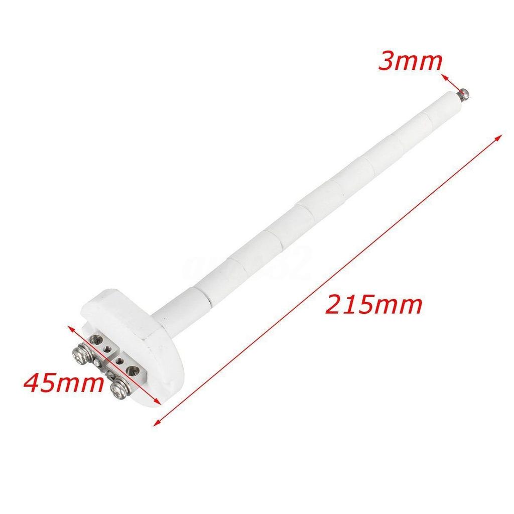 Высокотемпературный термопарный датчик типа K Керамическая печь 2372F 1300C 3мм