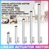 DC 12V 1500N Linear Actuator 500MM/400MM/300MM/200MM/100MM Stroke Linear Drive Electric Motor Linear Motor Controller