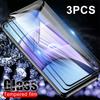 3Pcs Full Cover Tempered Glass Anti-Scratch Anti-Fingerprint Screen Protector for IPhone Samsung Huawei Honor Xiaomi Redmi OPPO Vivo Infinix