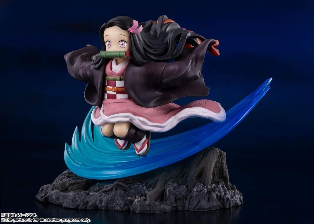 TAMASHII NATIONS Figuarts ZERO Demon Kimetsu No Yaiba Nezuko Kamado Approximately 110mm Painted Finished Figure Slayer PVC/ABS
