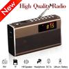 Retro Mini FM Radio Portable Radio Receiver Bluetooth Speaker With Built-in Speaker Band Gift For The Elderly