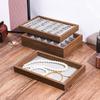 1PC Jewellery Tray Display Ring And Necklace Display Tray Jewellery Storage Velvet Mall Counter Multi Style