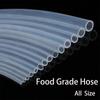 Прозрачный пищевой шланг из силиконовой резины 1 м/5 м/10 м, гибкая силиконовая трубка всех размеров и диаметров