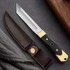 Boning Knife BBQ Slicing Fish Fruit Cleaver Meat Vegetables Utility Knife Forged Blade Kitchen Knives Wood Handle Steak Knife