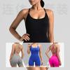 Vest Style Yoga Suit Jumpsuit Sexy Hip Hugging One-Piece New Sports Jumpsuit For Women