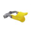 Dog Duck Muzzle M, Yellow, 1 Piece