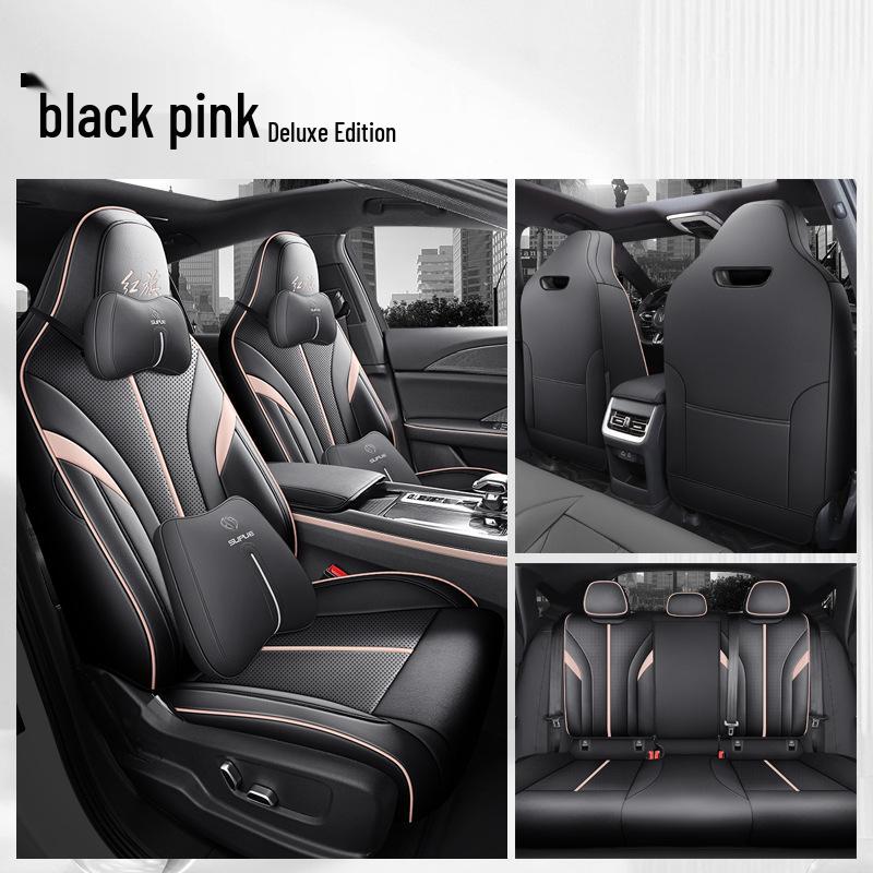 Hongqi H6 Leather Car Seat Cover – Full Surround, Universal Fit for All Seasons, 5-Seat Cars