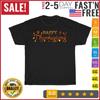 Cute Happy Thanksgiving Vintage T Shirt Men Fashion 2023 Women T Shirt Short NEW