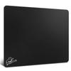 SIROOLAC 2.0 Glass Gaming Mouse Pad for FPS, 2.6mm Ultra-Thin Silicone Cover with Etched Finish for a New Shooting Experience (Black, 300mm*350mm)