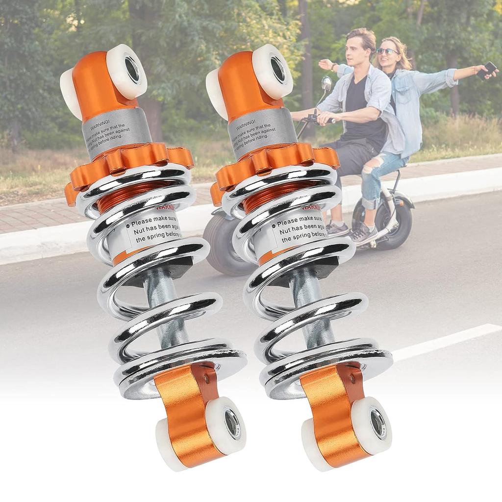 Motorcycle Shock Absorbers with 400lb Damping Spring High Load Capacity Shock Damper Improve Your Riding Experience