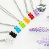 [Onoma] Onm Crystal Bead Bear Necklace Handmade Friendship (31459401)