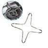 Stainless Steel Holder Gas Cooker Support Rack Camping Iron Stove Ring Heat Diffuser Small Pot Stand For Kitchen Cooking