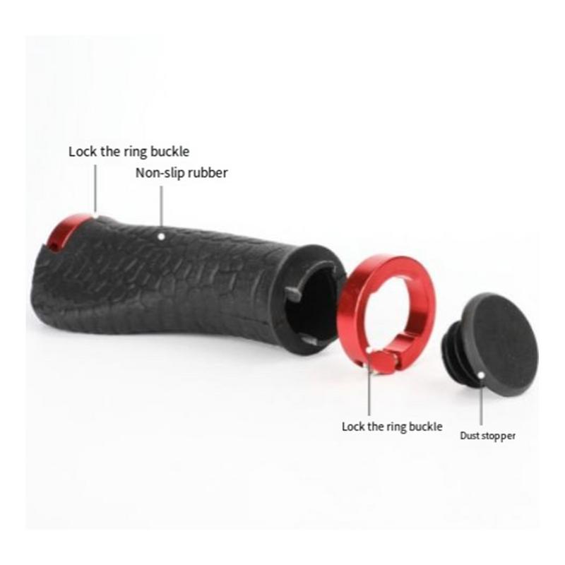 Cycle Hand Grips Replacement Hand Grip Comfortable Comfortable Ergonomic Single Lock On Handle Bar For Beach Cruiser