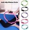 Pilates Ring Anti-slip Handle Pelvic Floor Muscle Trainer Thigh Workout Toner Elastic Resistance Band Pilates Circle Home Gym Fitness Equipment