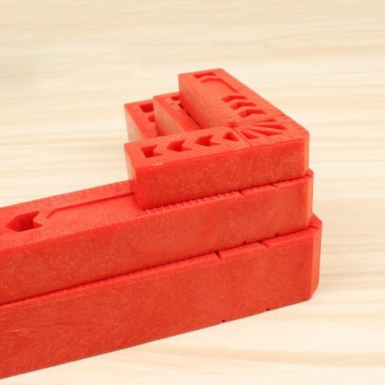 3/4/6inch 90-Degree Right Angle Clamp Holder L Shape Square Ruler Woodwork Tool
