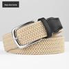 Versatile Woven Canvas Belt for Men & Women - Casual, Military Style, Adjustable for Jeans & Students
