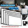 Portable Foldable Projector Screen HD Home Theater Outdoor Camping 3D Movie