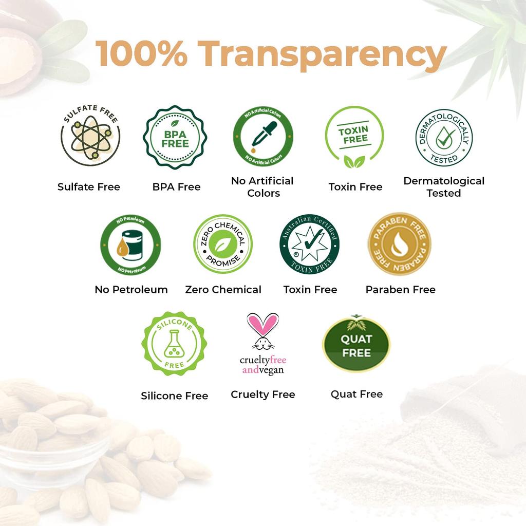 Sweet Almond Oil for Hair, Skin & Massage - 100% Pure,