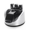 Knife Sharpener Scissor Sharpener X [Tmwinners] (Silver Black)
