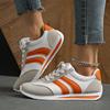 Fashion Fashion Trend Low Top Casual Thick Soled Shoes for Women 2025 Spring New Mesh Breathable Versatile Comfortable Lace Up Sneakers