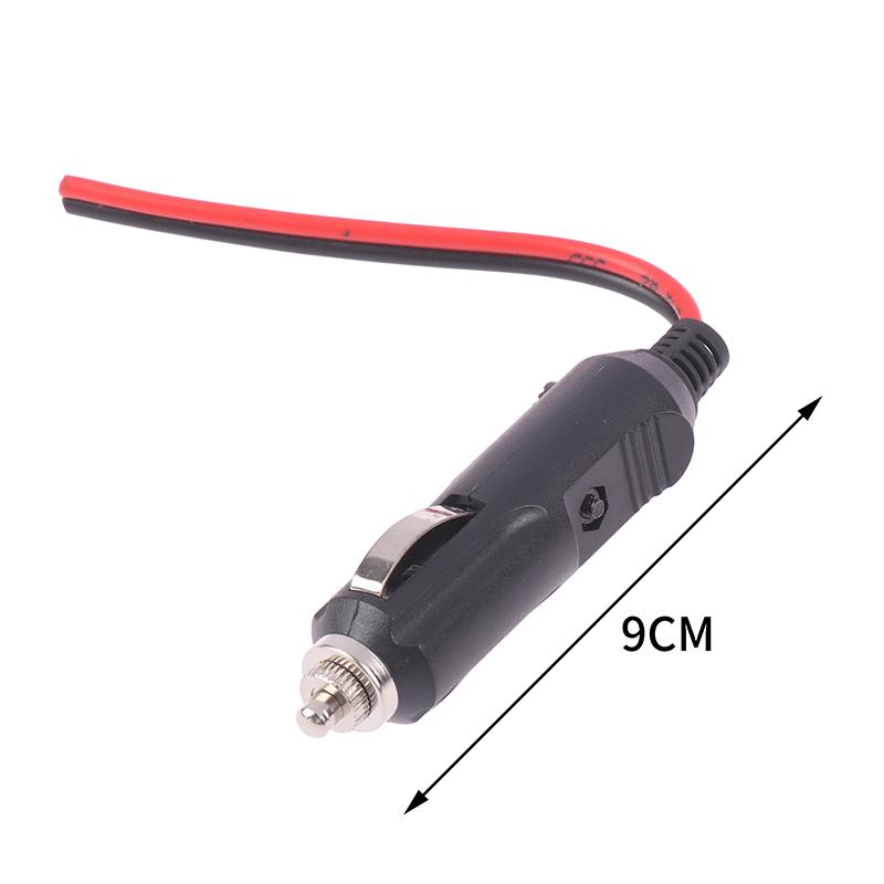 High Quality Copper Wire High-power 12V 24V Auto 20A Male Car Cigarette Lighter LED Socket Plug Connector Adapter