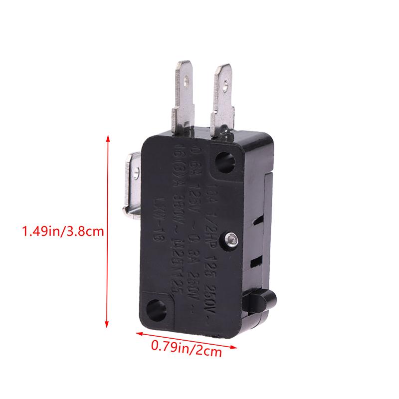 Kw1-103 Micro Switch 16A 250V Normally Close Switch 3 Pin Micro Switch For Microwave Oven Door Washing Machine Rice Cooker