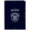 Classeur Folio - SAFTA - HARRY POTTER CAPTAIN - Couverture Rigide - 3 Rabats - Bleu Marine