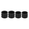 4pcs Carburetor Intake Manifold Boots Rubber 35mm To 37mm Replacement for CB650 RC03 1979?1982