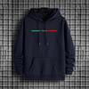 Mens Outdoor Warm Comfortable Pullover Streetwear Italy Style Male Hooded Sweatshirt Winter Autumn Casual Sports Jogging Hoodies