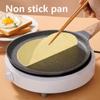 Crepe Pan Pancake Nonstick Frying Pans Wooden Handle Omelet Cooking Breakfast Pizza Steak Fried Cooker Crepe Kitchen Accessories