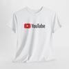 YouTube T-Shirt – Unisex Creator Cotton Tee for Men Women or Media Fans